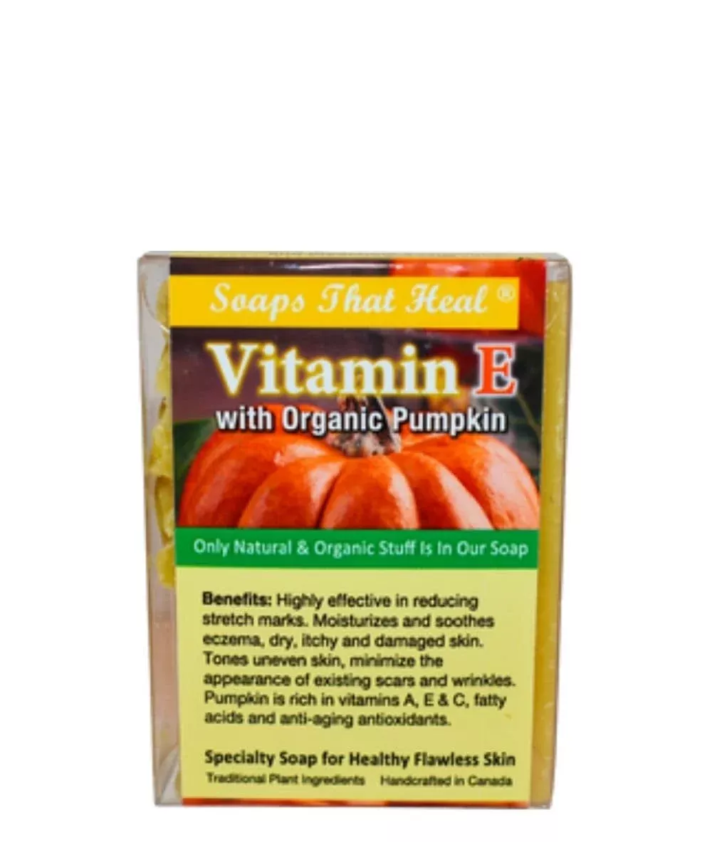 Soaps That Heal[VITAMIN E WITH ORGANIC PUMPKIN]