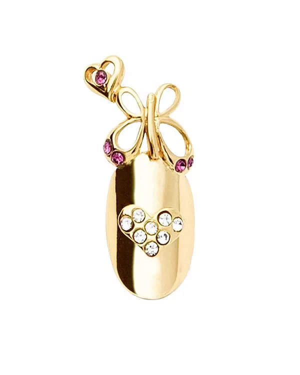 Stephen Nail Jewelry Butterfly (Medium Gold)