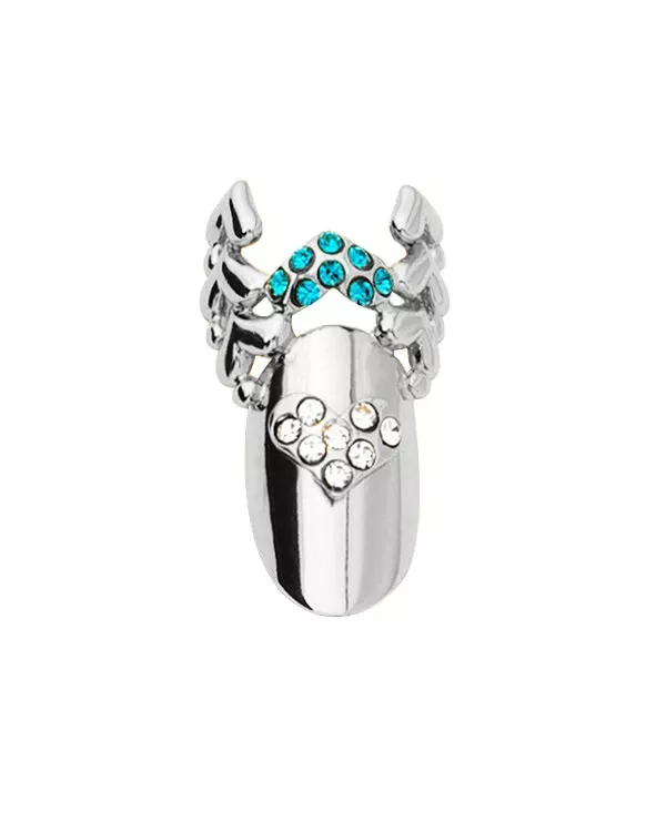Stephen Nail Jewelry Wing (Medium-Silver)