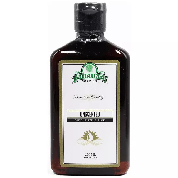 Stirling Soap Co. UnscentedWitch Hazel & Aloe 200 ml
