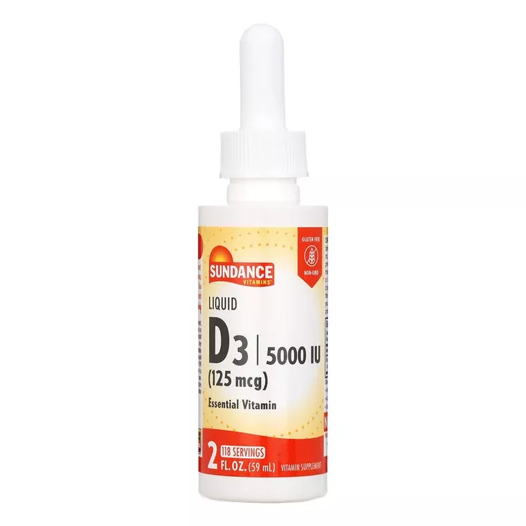Sundance Vitamin D3 Liquid, 5000 IU, 2 Oz