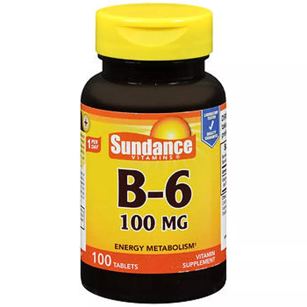 Sundance Vitamins B-6 Energy Metabolism – 100 Mg