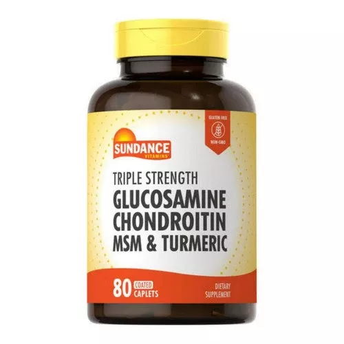 Sundance Vitamins Glucosamine Chondroitin Complex with MSM & Turmeric