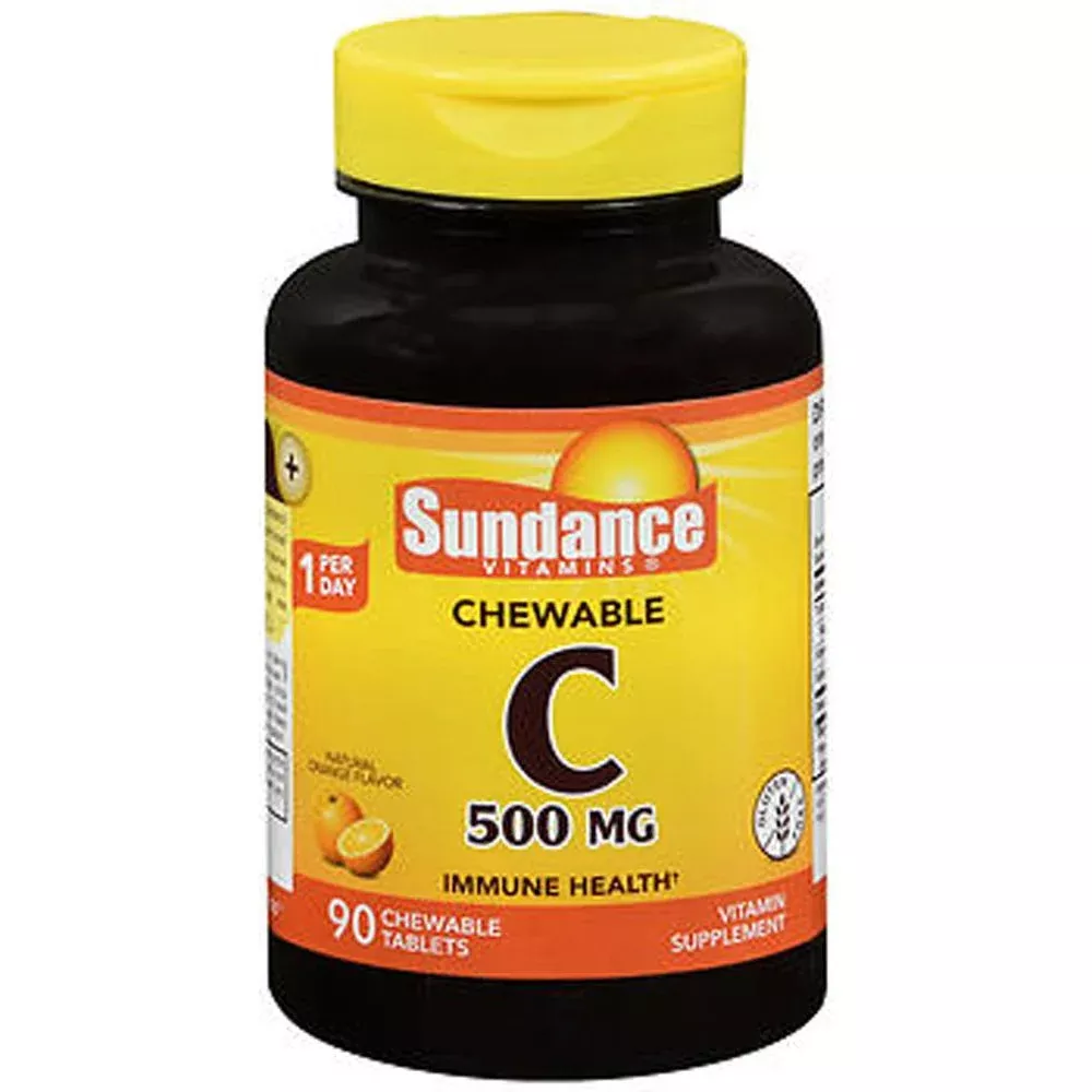 Sundance Vitamins Vitamin C 500 Mg Chewable Tablets