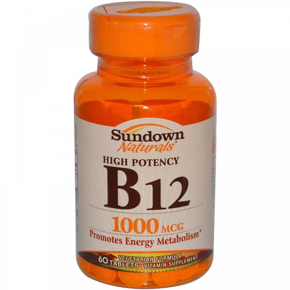 Sundown Vitamin B-12 High Potency 1000 Mcg Tablets