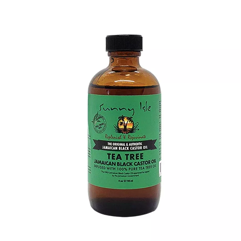 Sunny Isle-Jamaican Black Castor Oil – (Tea Tree) (4oz)