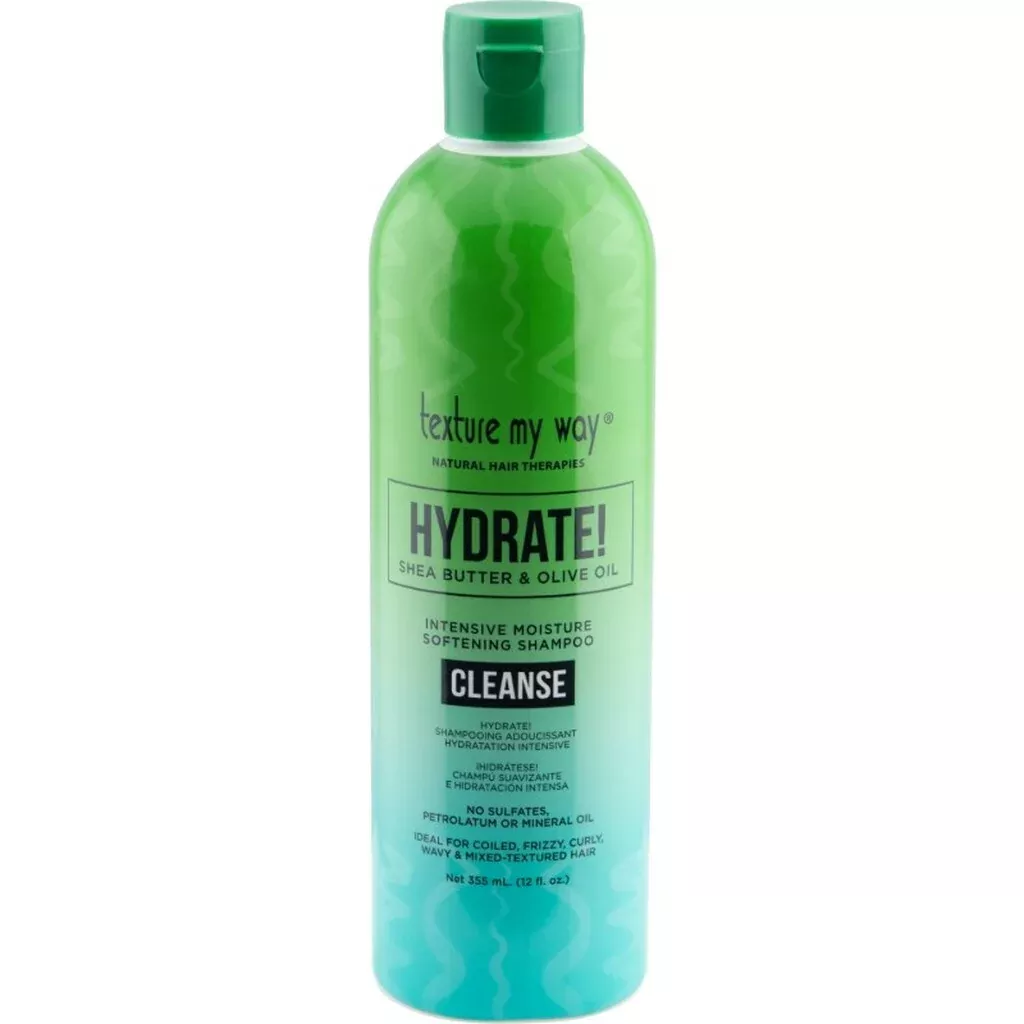 Texture My Way – Hydrate! Shea Butter & Olive Oil Intensive Moisture Softening Shampoo