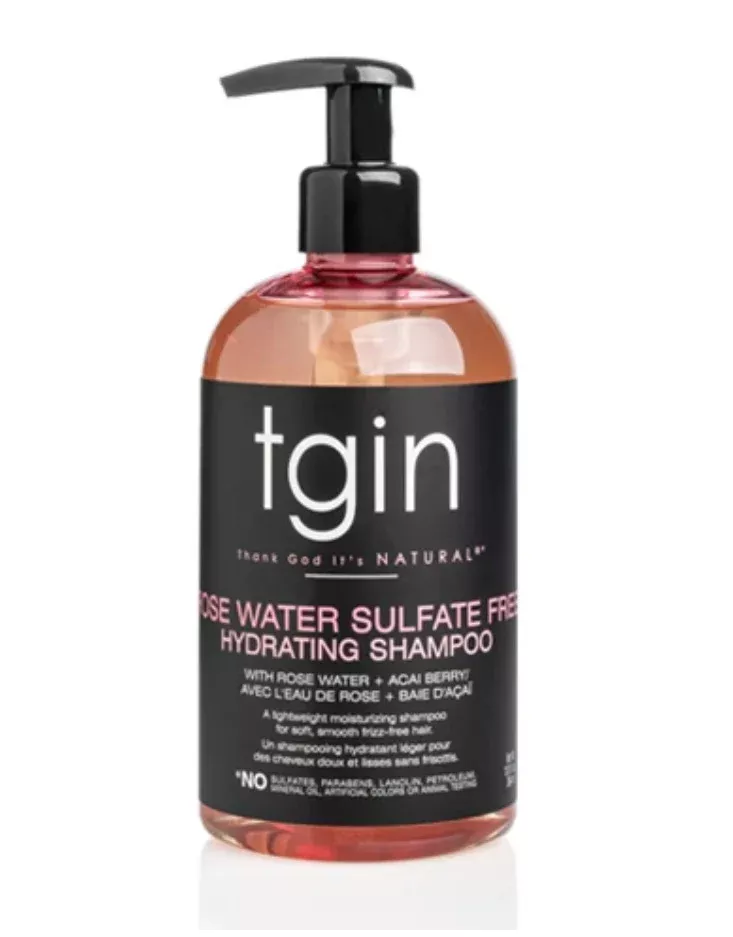 TGIN ROSE WATER HYDRATING SHAMPOO 13OZ
