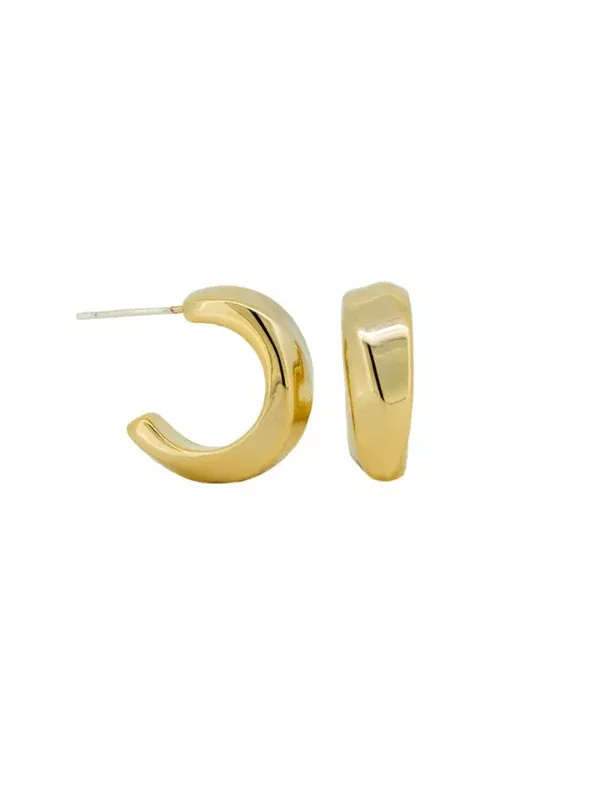 Tiger Tree Macy Hoop Earrings Gold