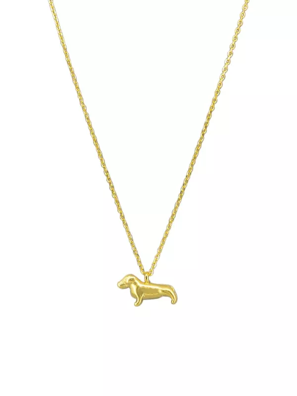 Tiger Tree Rolo Necklace Gold