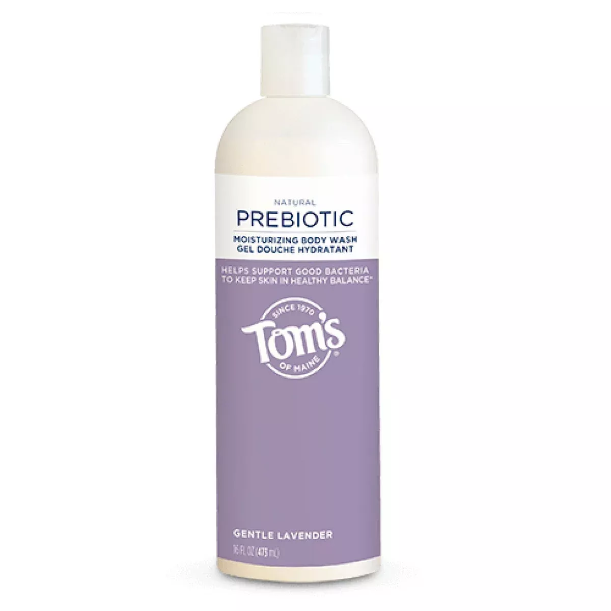 Tom’s of Maine Prebiotic Body Wash Lavender 16 Oz
