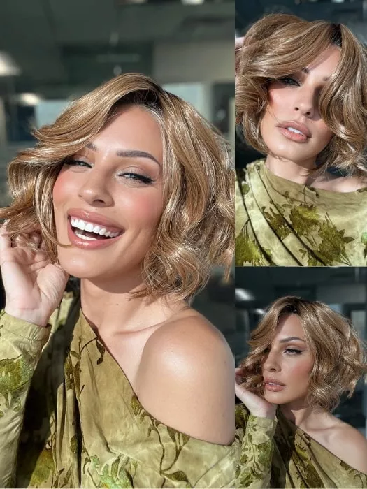 Trend Alert Luxury | Synthetic Lace Front Wig (Hand Tied Top)