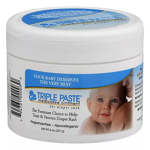 Triple Paste Medicated Ointment, For Diaper Rash
