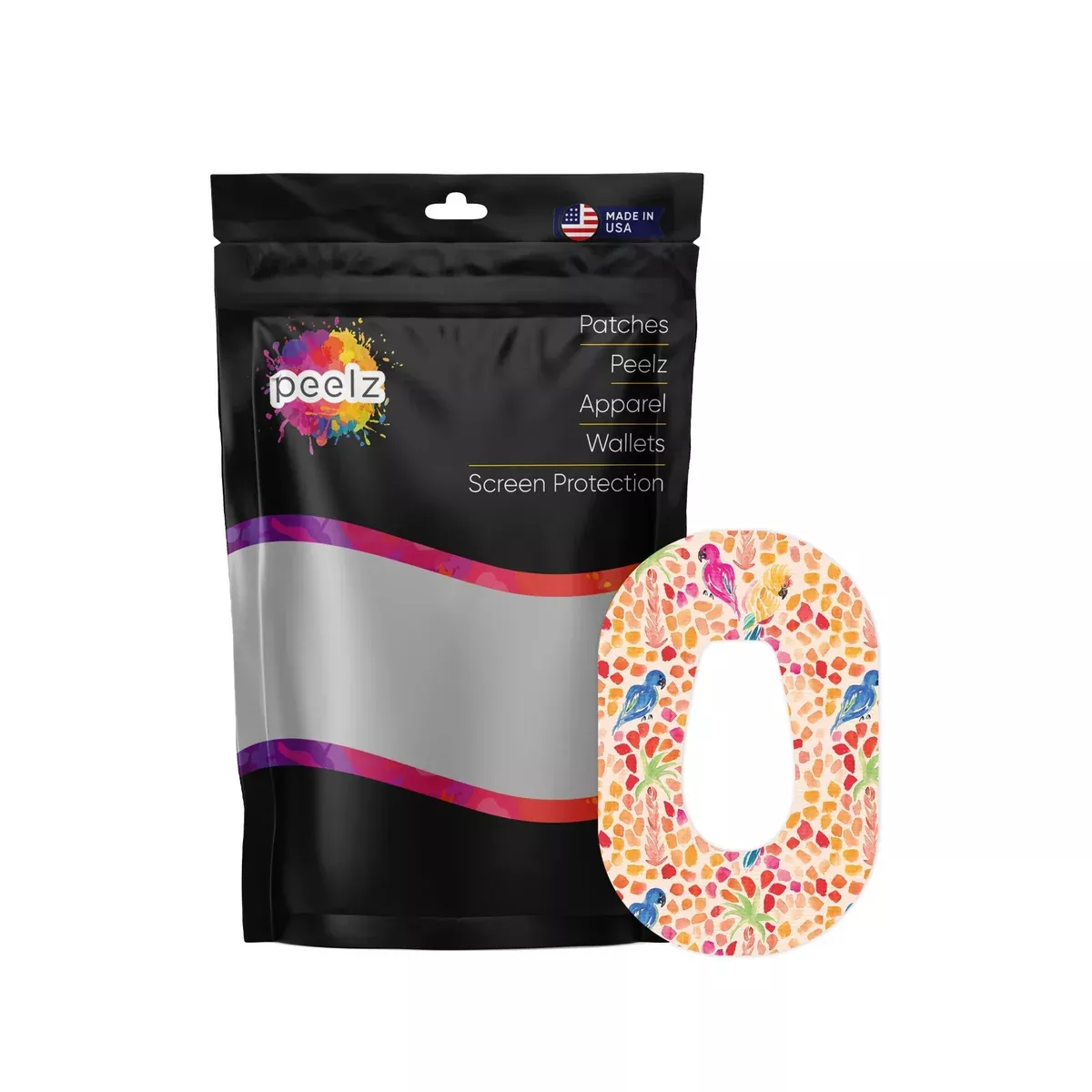 Tropical Watercolor Dexcom G6 Patch Tape – Pump Peelz