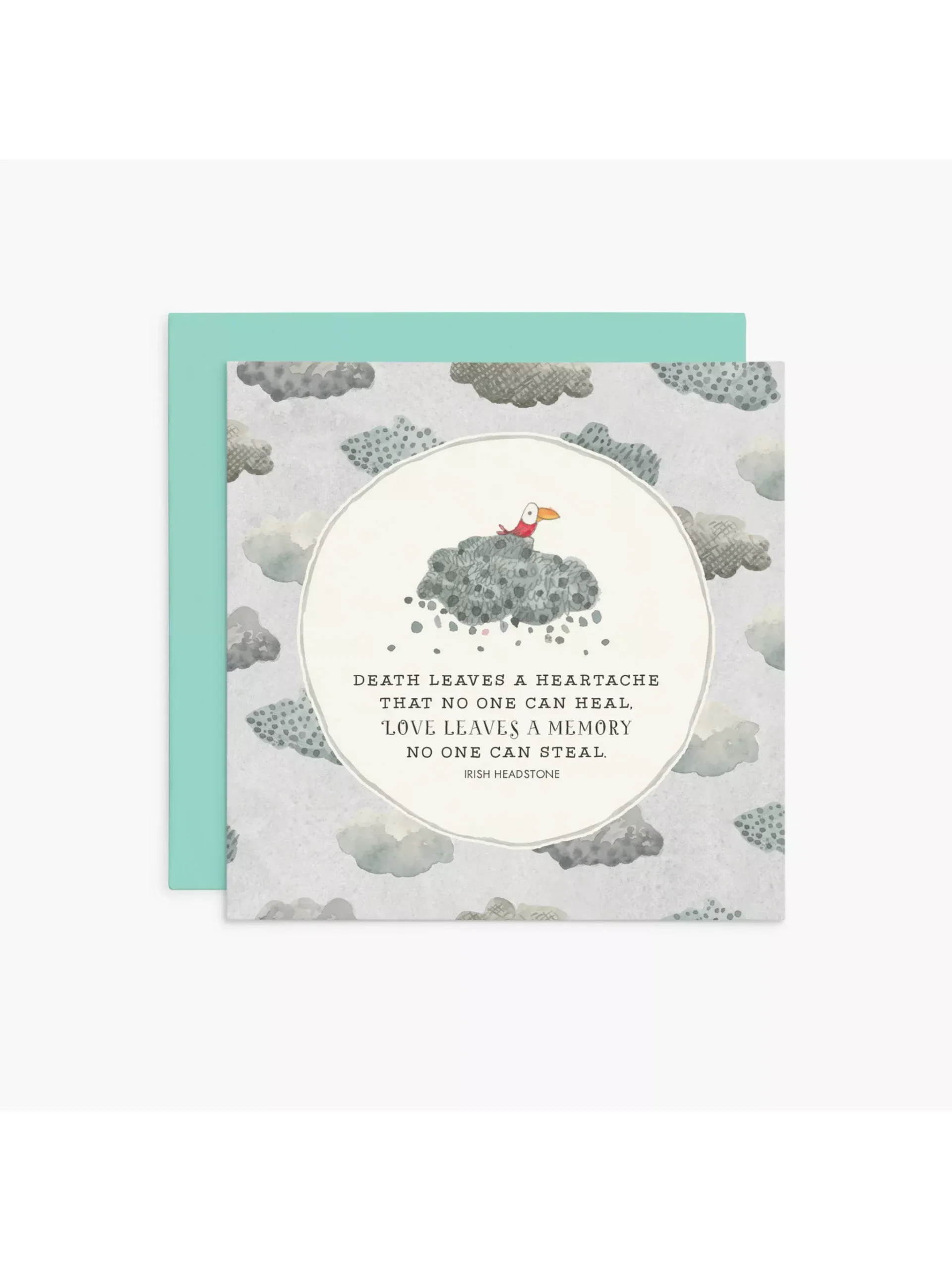Twigseeds Death Leaves A Heartache Card