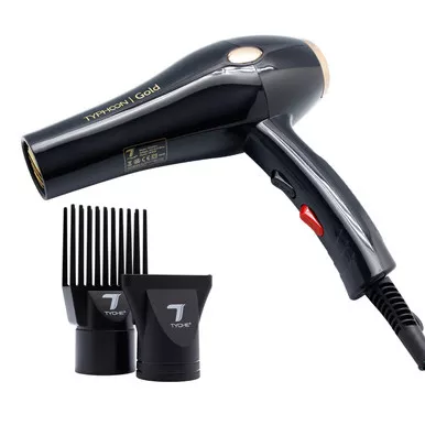 Tyche Typhoon 1950 Gold Hair Dryer