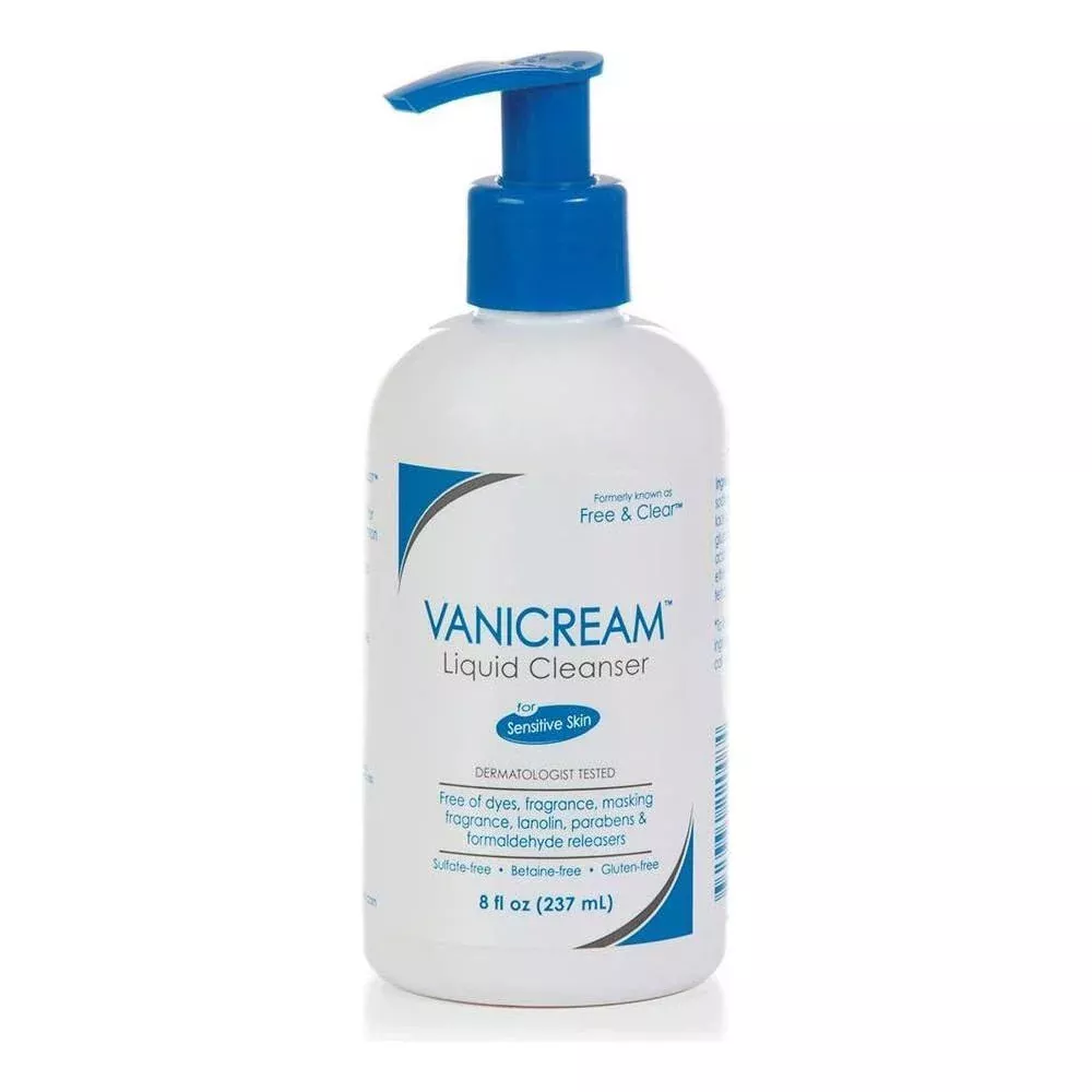 Vanicream Free & Clear Liquid Cleanser For Sensitive Skin 237ML