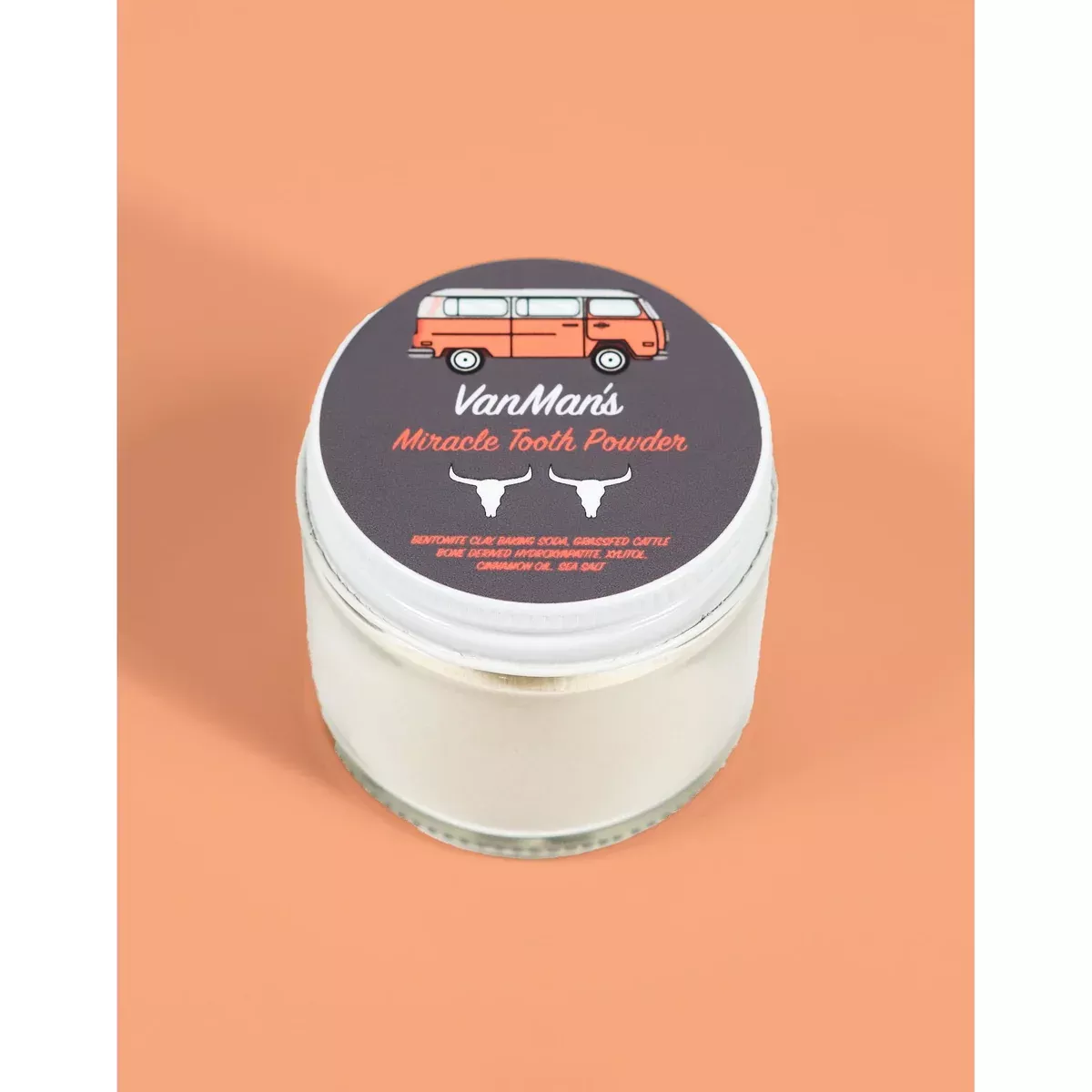 VanMan's Miracle Tooth Powder - Cinna-Bone 2 oz