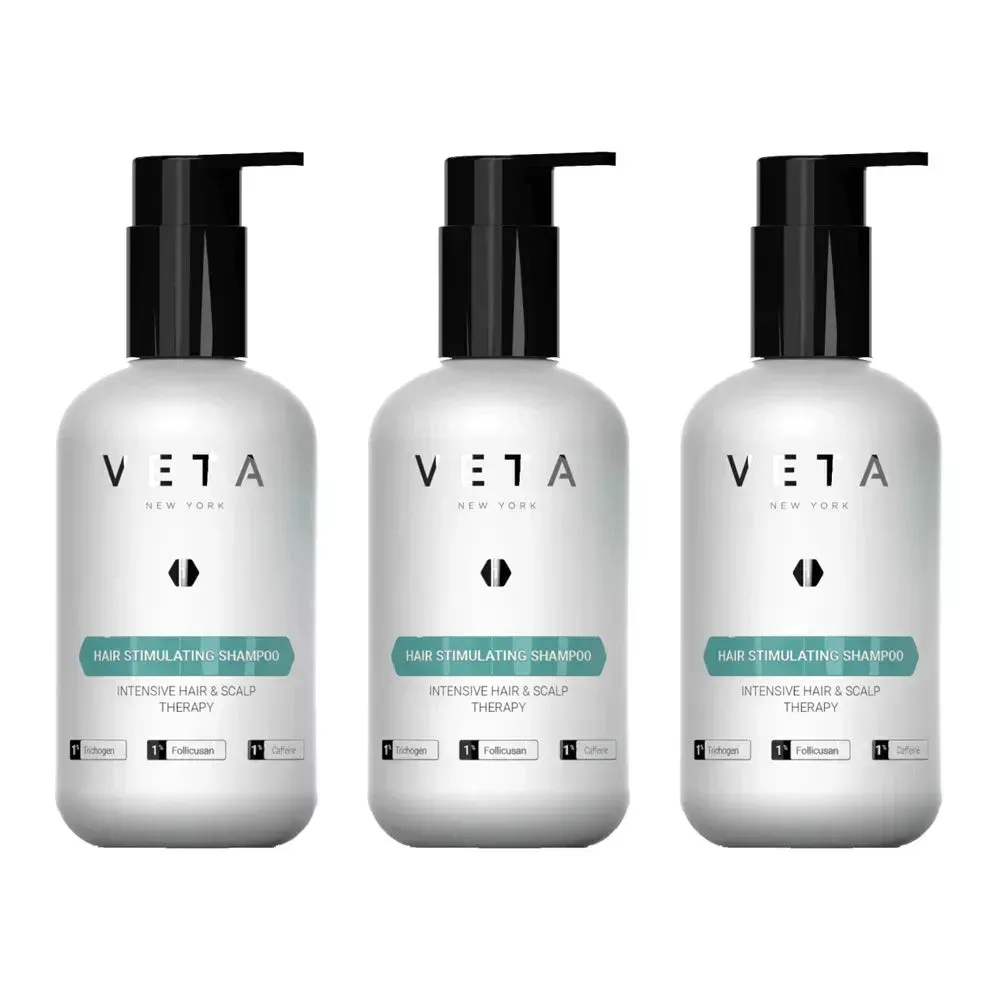 Veta DHT blocker shampoo 3-pack (3×250 ml)
