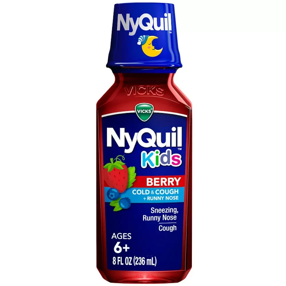 Vicks NyQuil™ Children’s Cough & Cold Berry Liquid, 8 oz