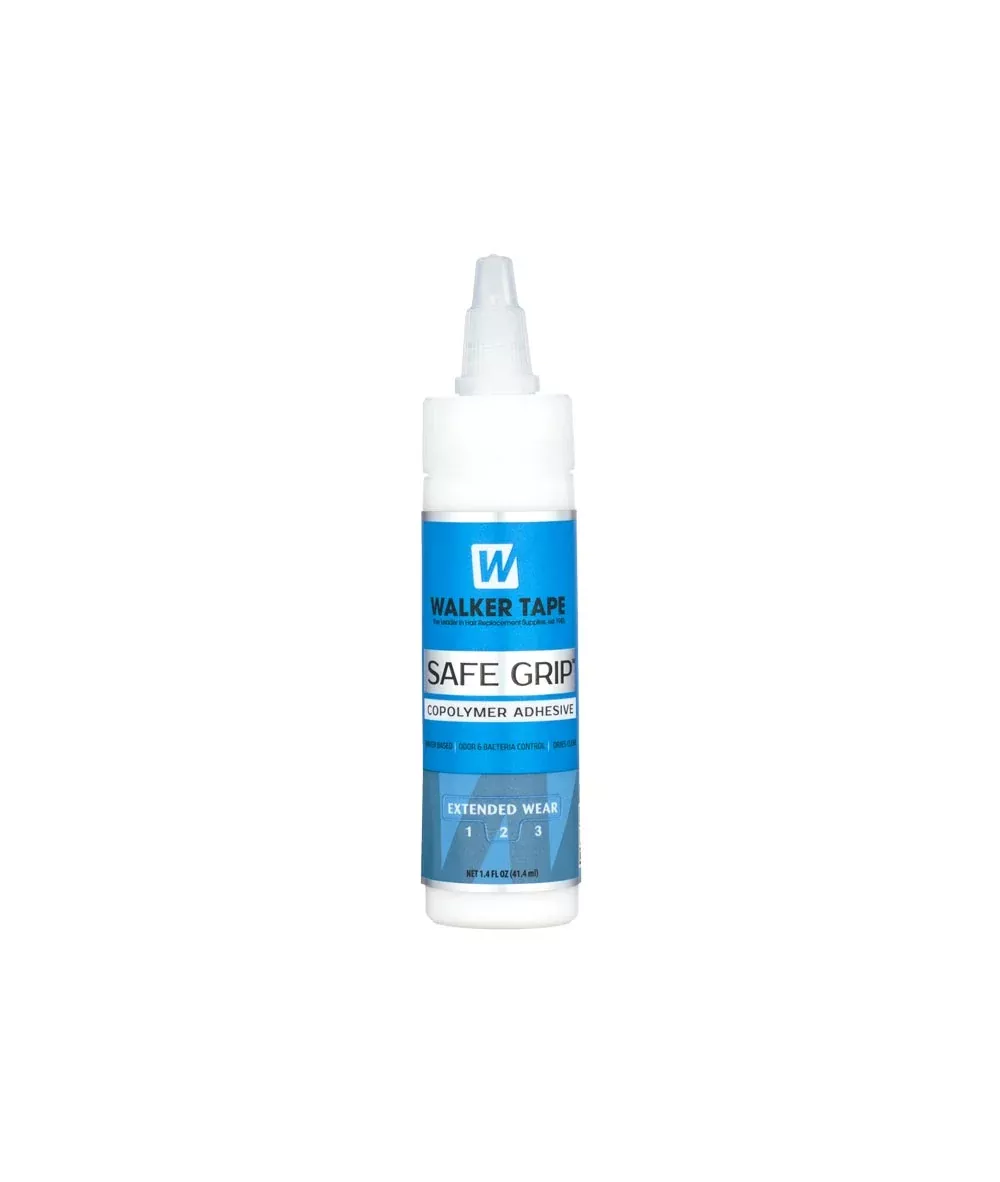 Walker Tape Safe Grip Copolymer Adhesive For Lace Front Wig 1.4 oz [Extended Wear]