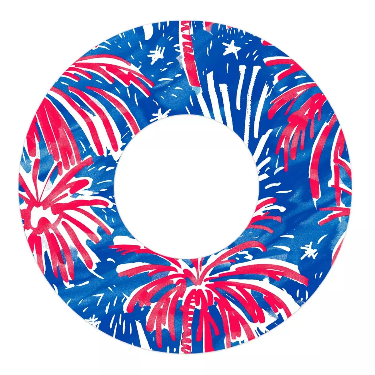 Watercolor Fireworks Patch Freestyle Libre 2 Patch Tape – Pump Peelz