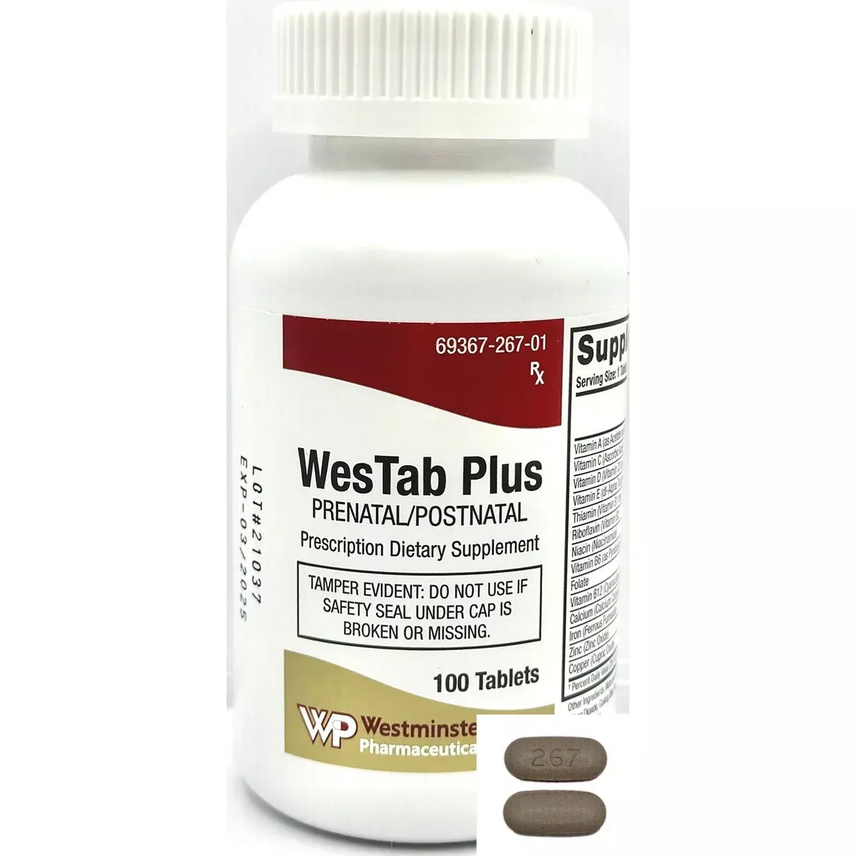 WesTab Max Sugar-Free Tablet, 90 EA