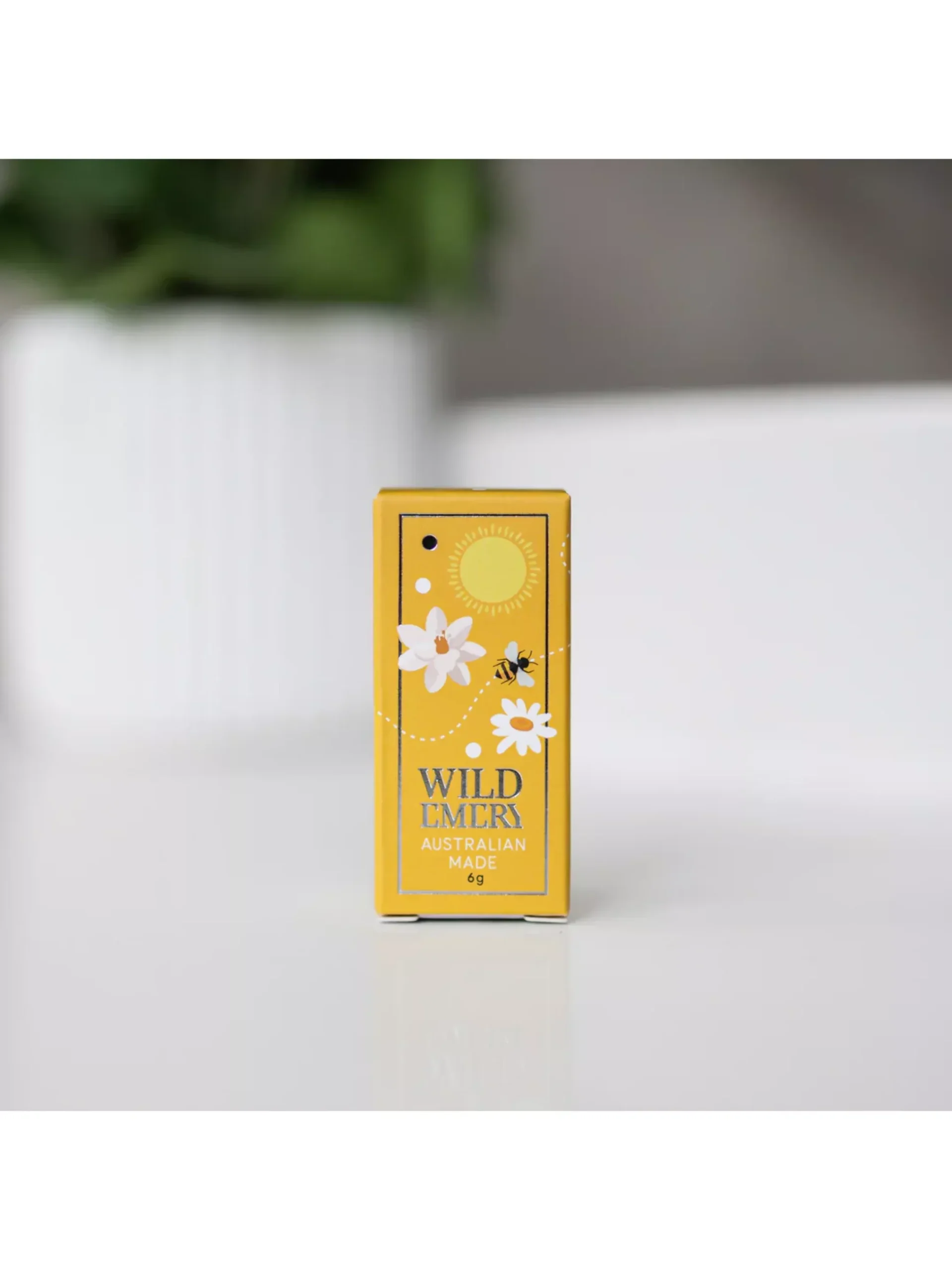 Wild Emery Mini Lip Balm Honey 6g