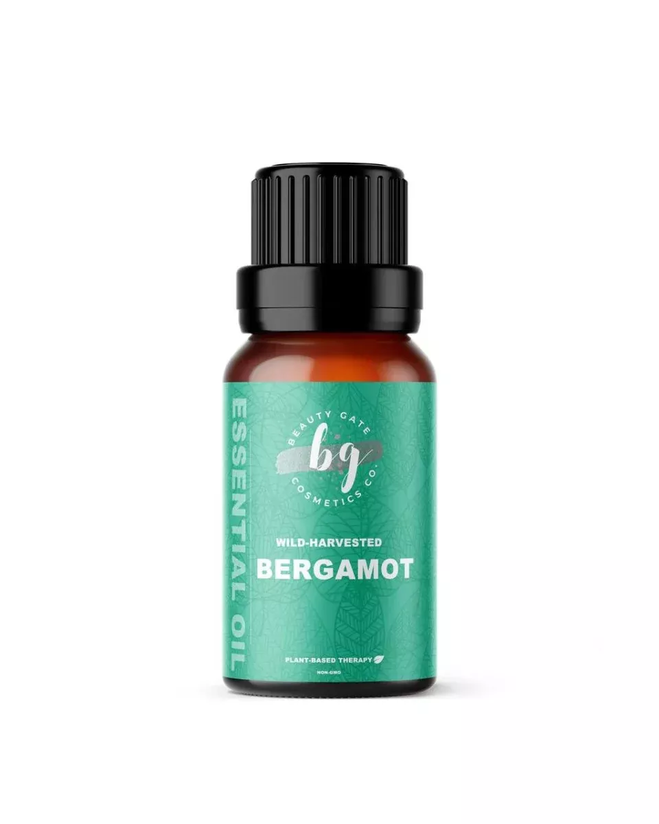 Wild-harvest Bergamot Essential Oil (Citrus aurantium bergamia) Uplifting Citrus Mood-Boosting Aromatherapy