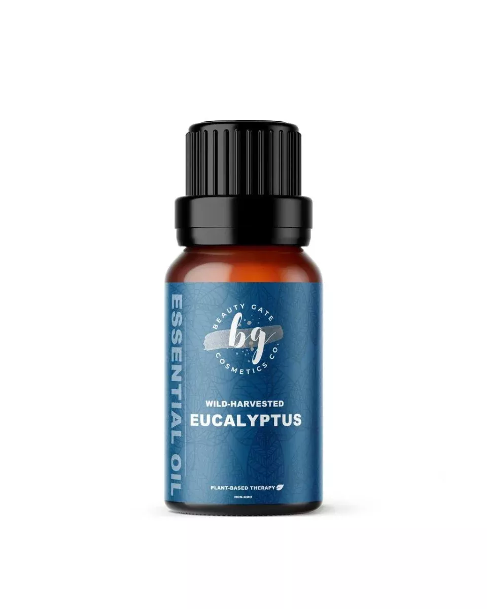Wild-harvest Eucalyptus Essential Oil (Eucalyptus globulus) Clearing and Invigorating Scalp Aromatherapy