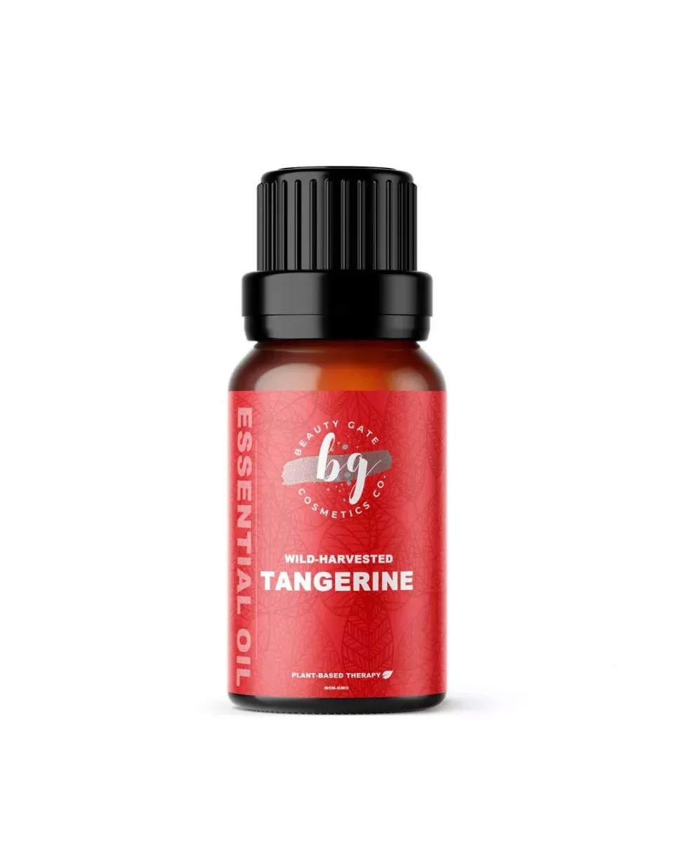 Wild-harvest Tangerine Essential Oil (Citrus tangerina) Uplifting Citrus and Mood-Boosting Aromatherapy