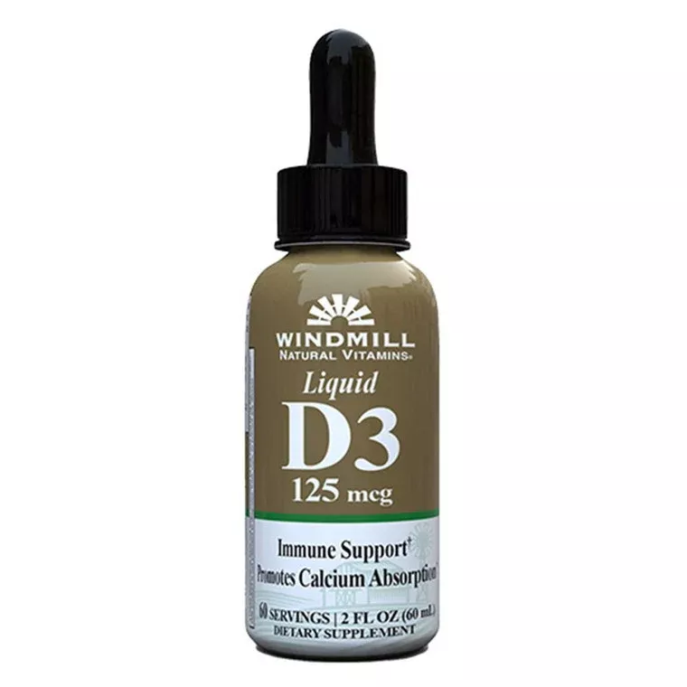 Windmill Health Vitamin D-3 125 Mcg Liquid