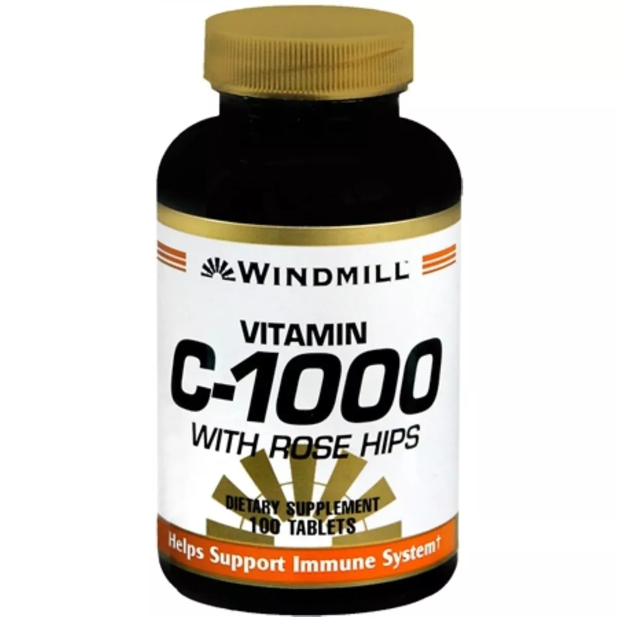 Windmill Vitamin C-1000 With Rose Hips – 100 Tablets