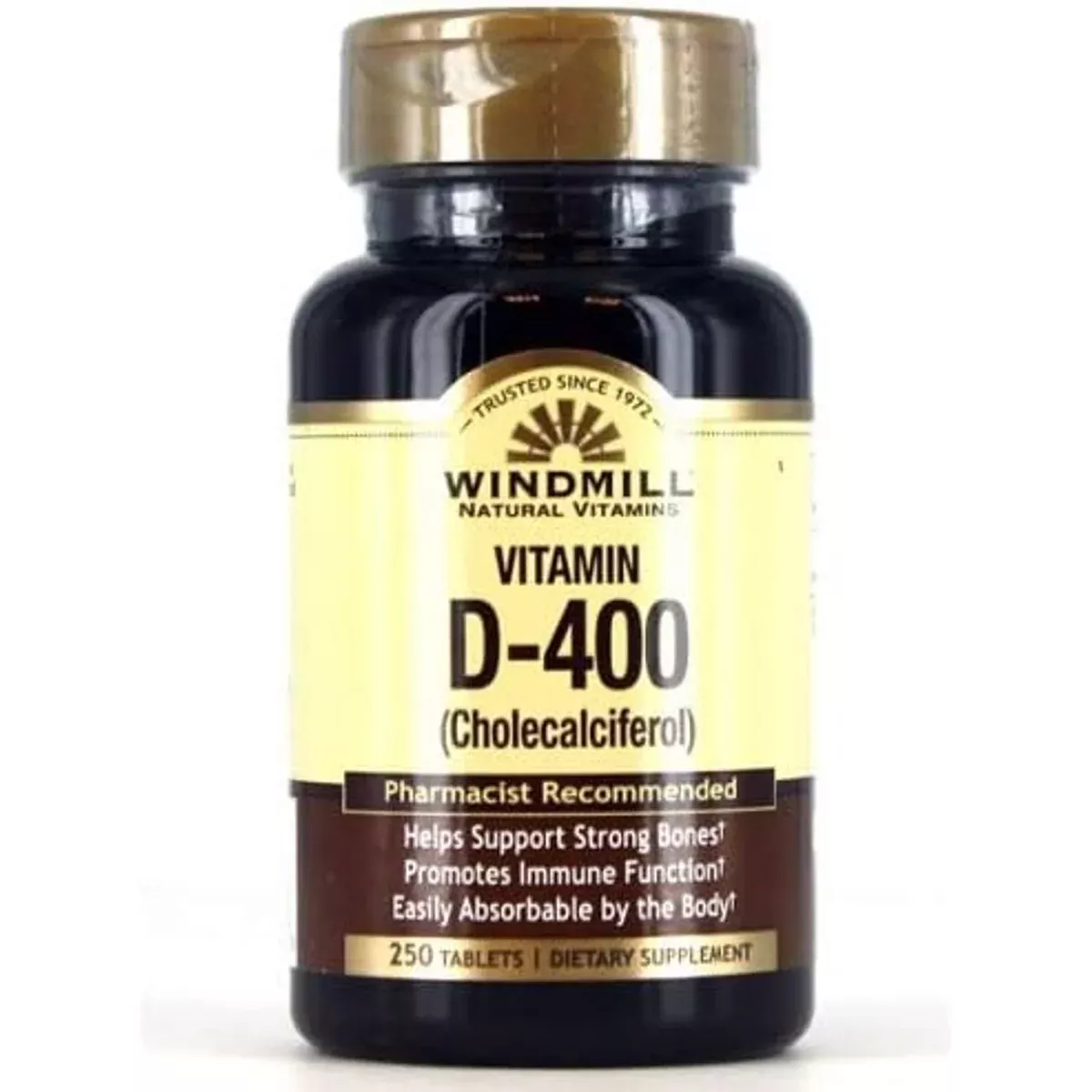 Windmill Vitamin D3 400IU Tablets 250