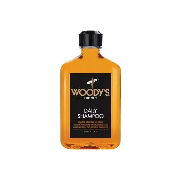 Woody’s For Men Daily Shampoo Normal to Oily Hair 12 fl Oz