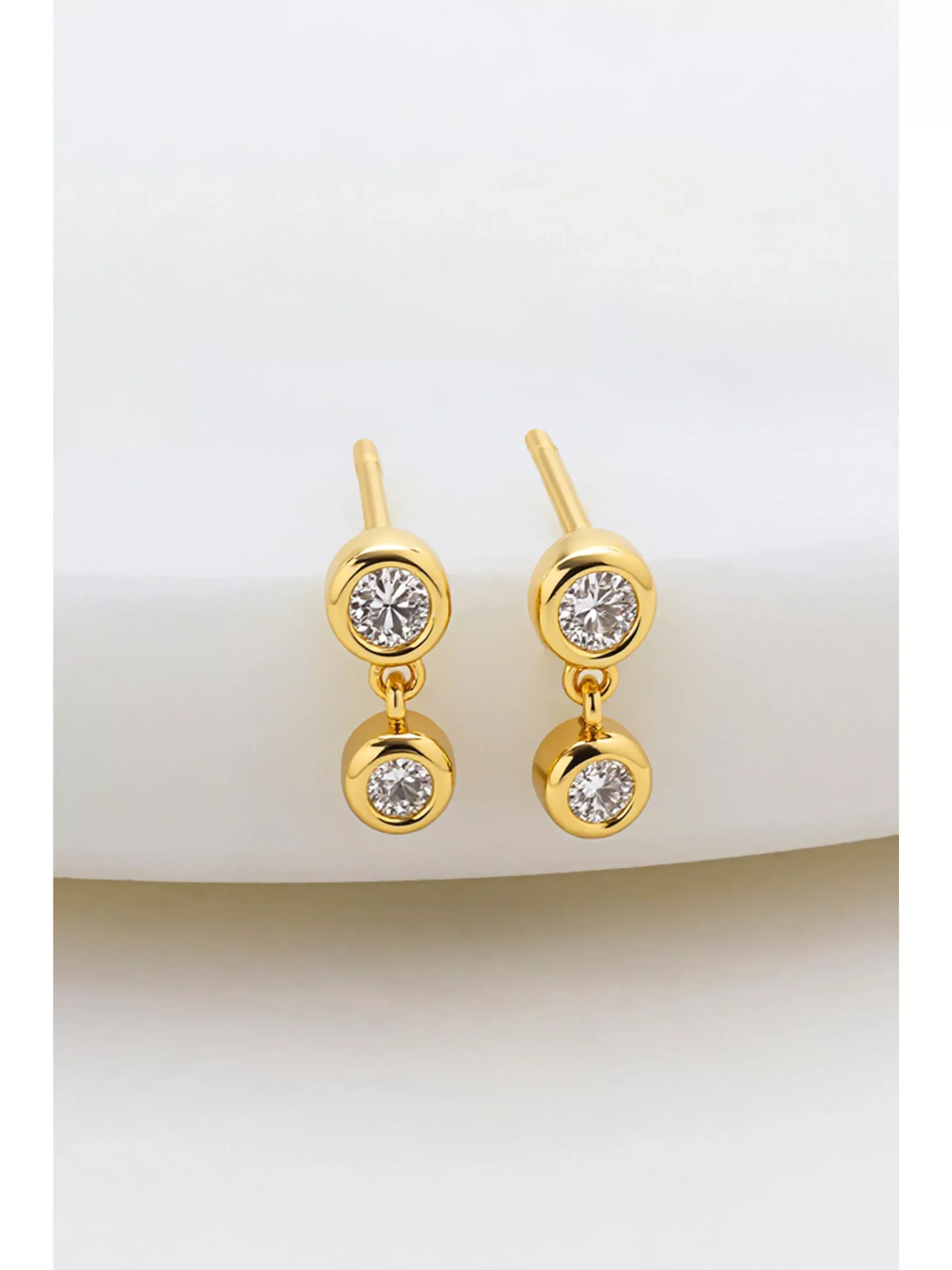 Zafino Amy Earrings Gold