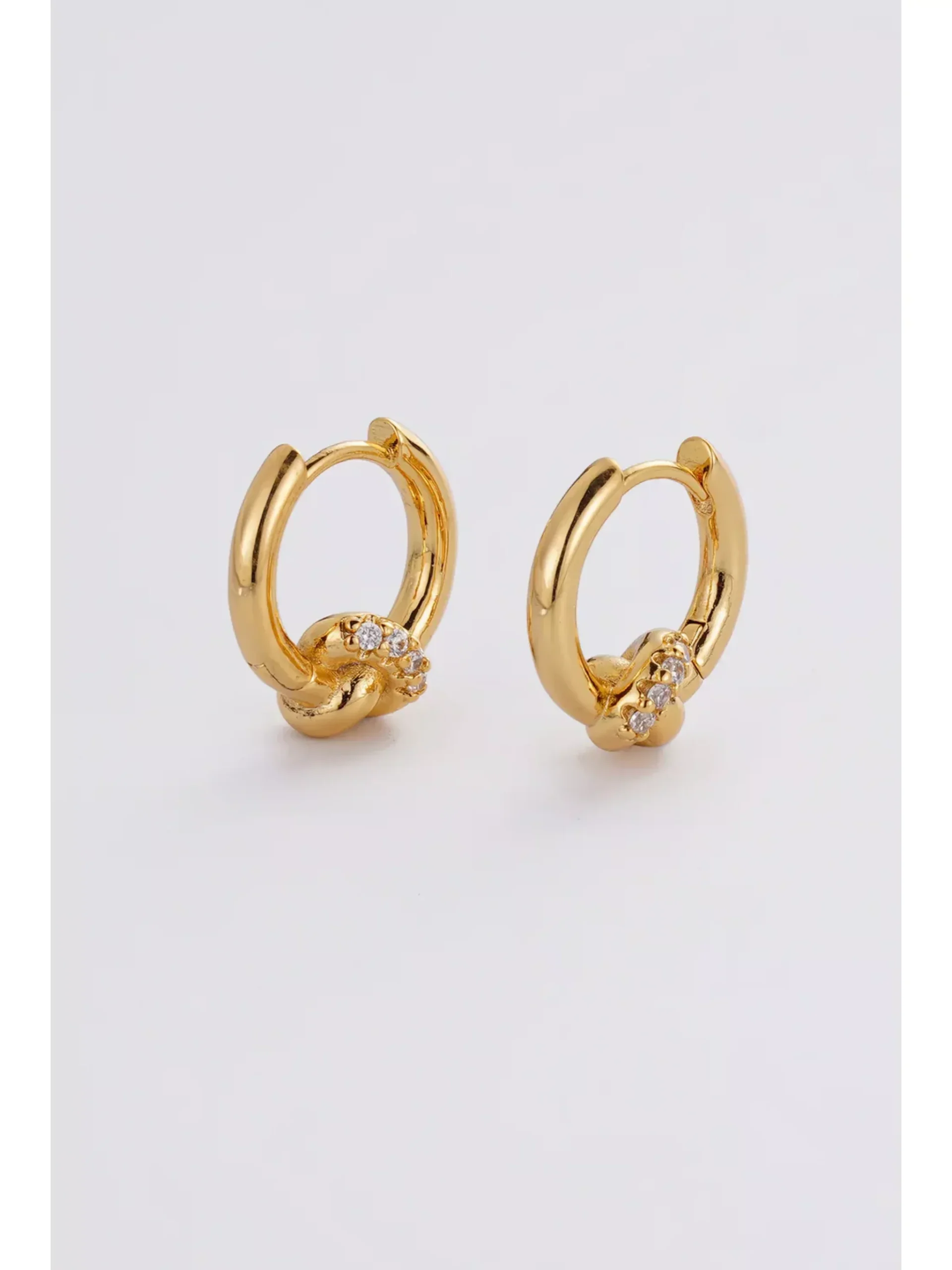 Zafino Elle Hoop Earrings Gold