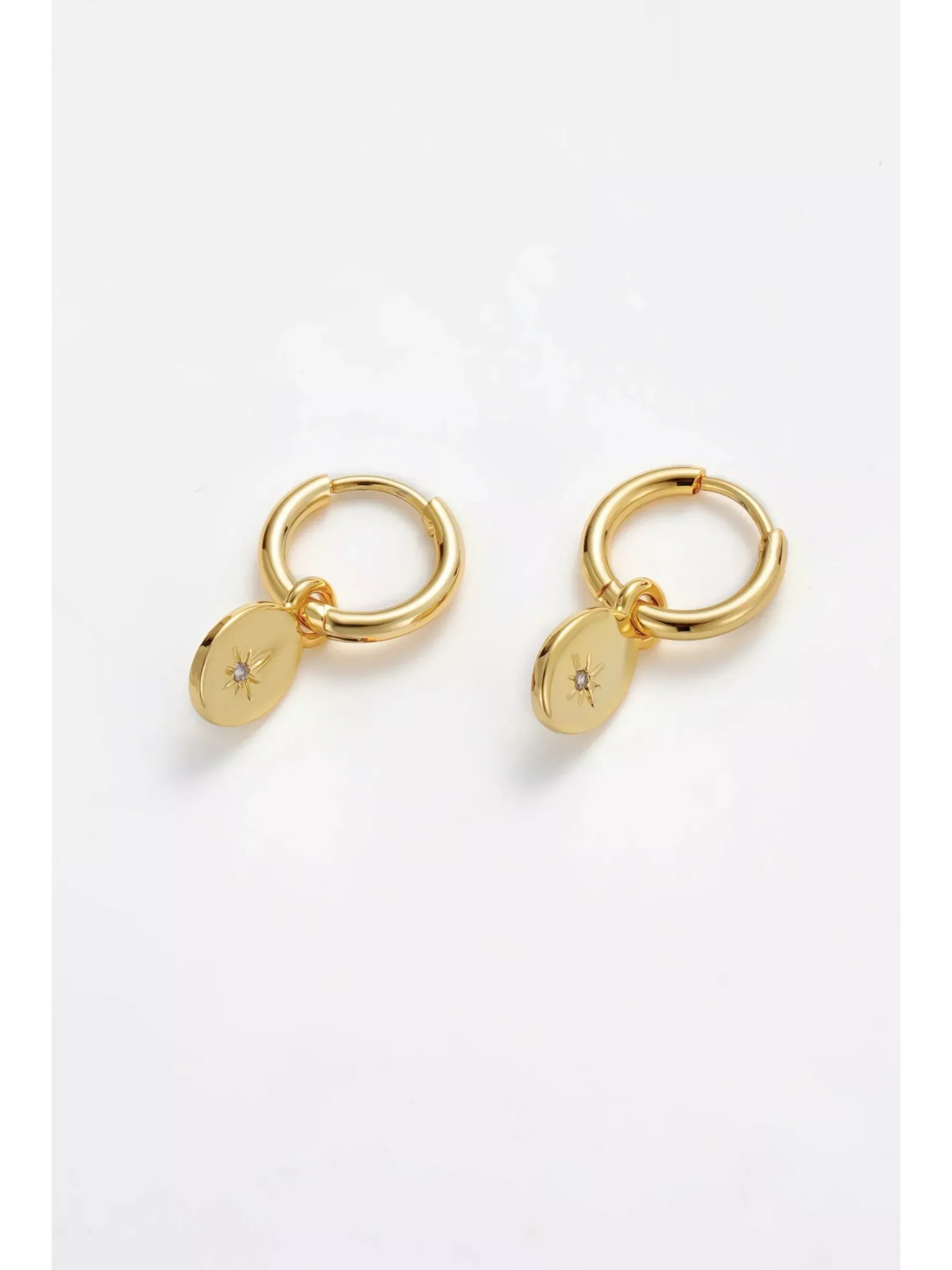 Zafino Nala Hoop Earrings Gold