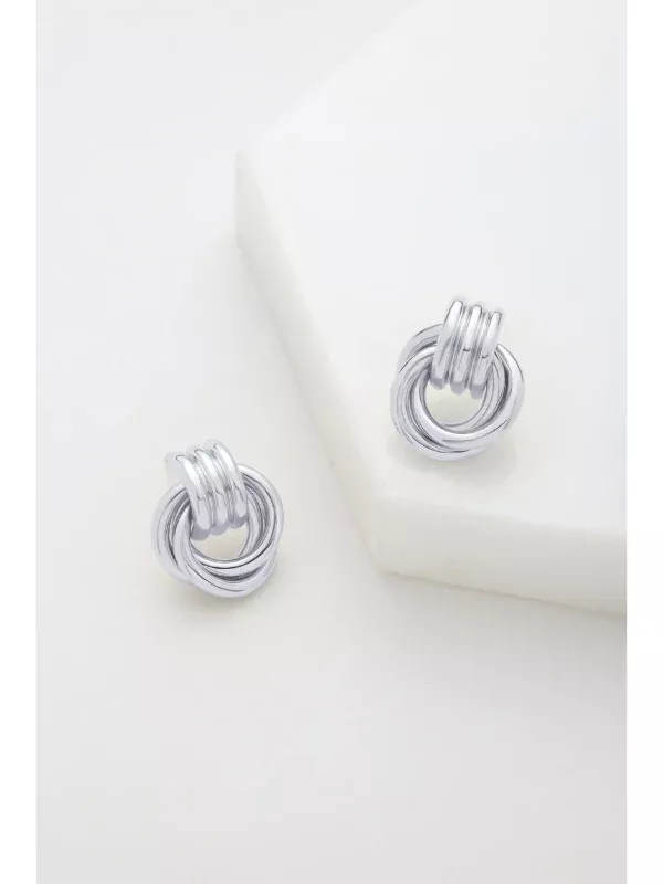 Zafino Poppy Earrings Silver