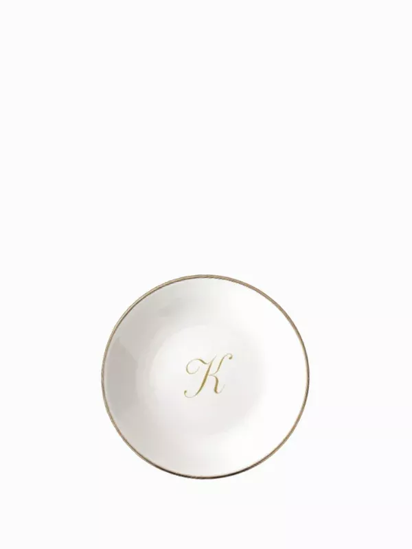 Zjoosh Monogram Jewellery Dish K