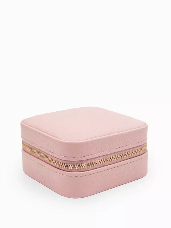 Zjoosh Pebble Square Jewellery Case Pink
