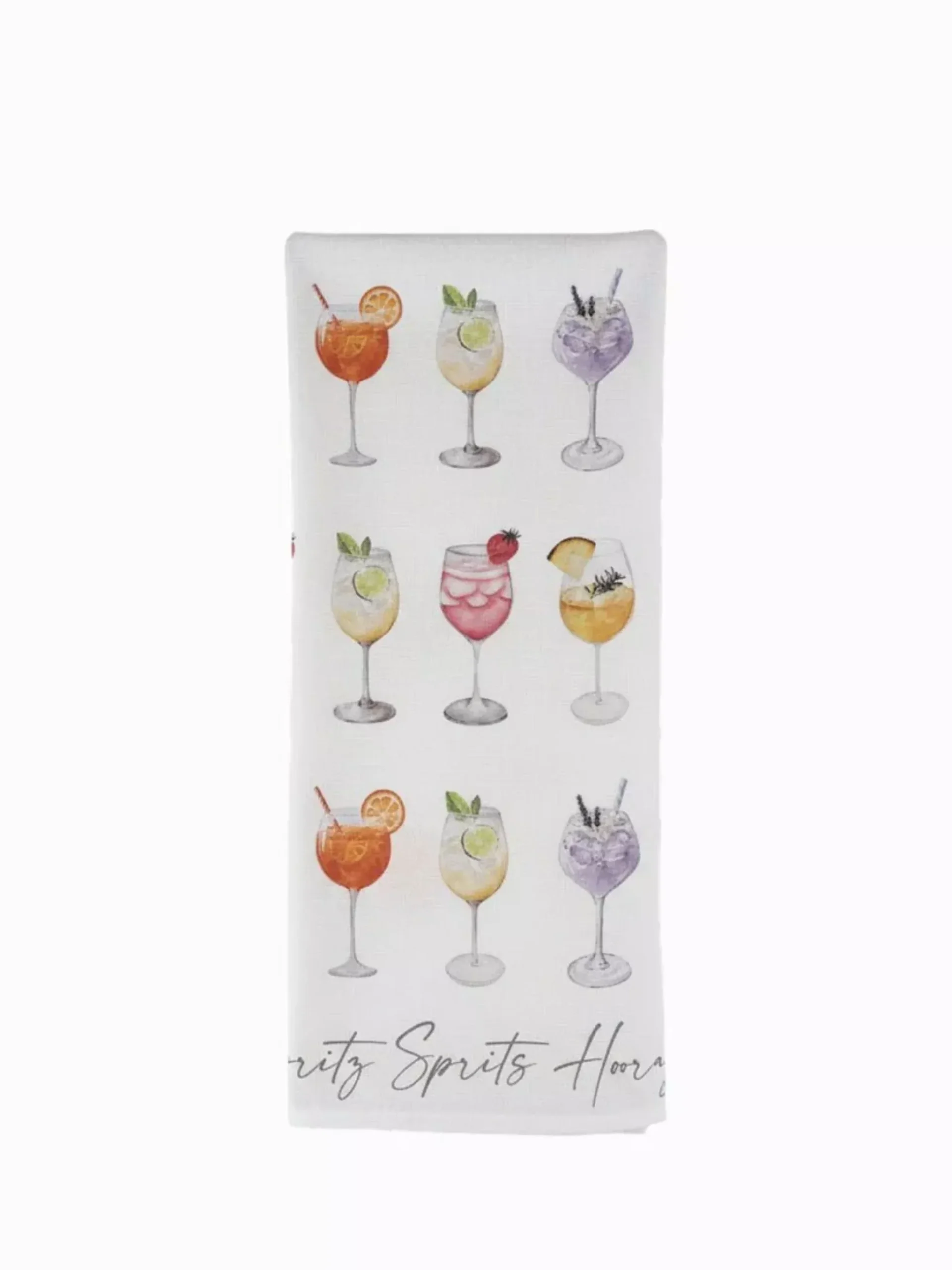 Zjoosh Spritz Spritz Hooray Tea Towel