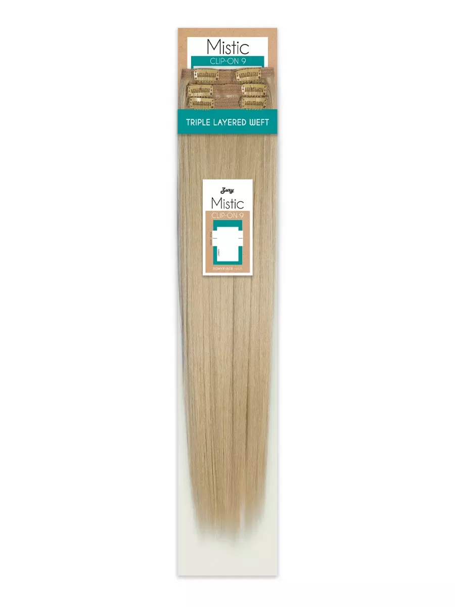 ZURY – MISTIC CLIP-ON H 9PCS STRAIGHT 18″